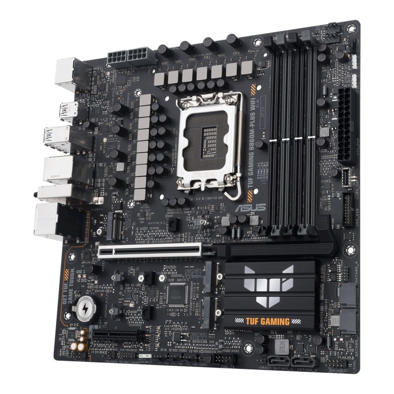 ASUS TUF GAMING B860M-PLUS WIFI Intel B860 LGA 1851 (Socket V1) micro ATX ASUS TUF GAMING B860M-PLUS WIFI Intel B860 LGA 1851 (Socket V1) micro ATX