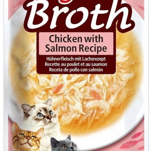 INABA Ciao Broth Chicken & Salmon - cat treats - 40g INABA Ciao Broth Chicken & Salmon - cat treats - 40g