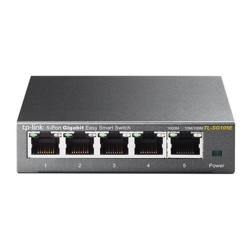 TP-Link 5-Port Gigabit Easy Smart Switch TP-Link 5-Port Gigabit Easy Smart Switch