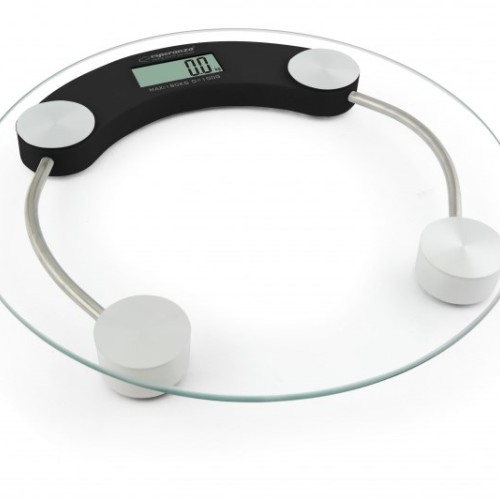 Esperanza EBS007K personal scale Electronic personal scale Circle Black