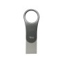 Silicon Power Mobile C80 USB flash drive 16 GB USB Type-A / USB Type-C 3.0 (3.1 Gen 1) Titanium