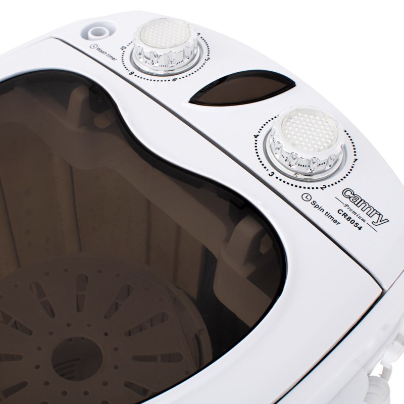 Camry Premium CR 8054 washing machine Top-load 3 kg Brown, White Camry Premium CR 8054 washing machine Top-load 3 kg Brown, White