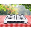 PROMIS KG400 Four-burner gas stove silver PROMIS KG400 Four-burner gas stove silver
