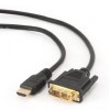 Gembird 3m, HDMI/DVI, M/M DVI-D Black