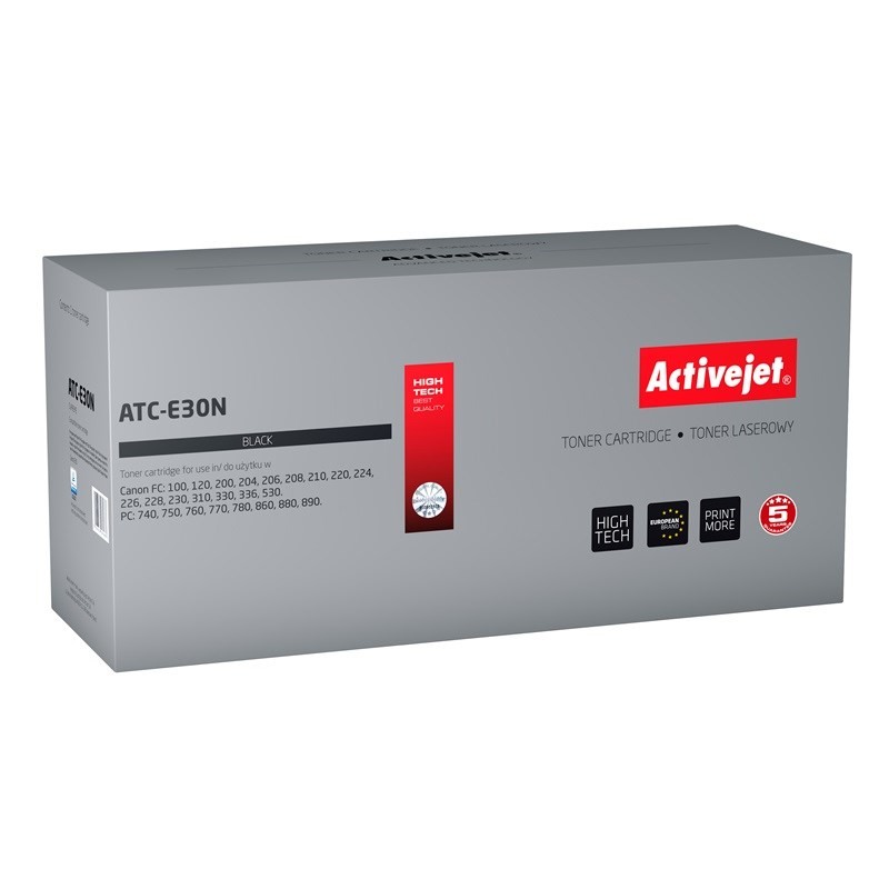 Activejet ATC-E30N Toner (replacement for Canon E-30; Supreme; 4000 pages; black)