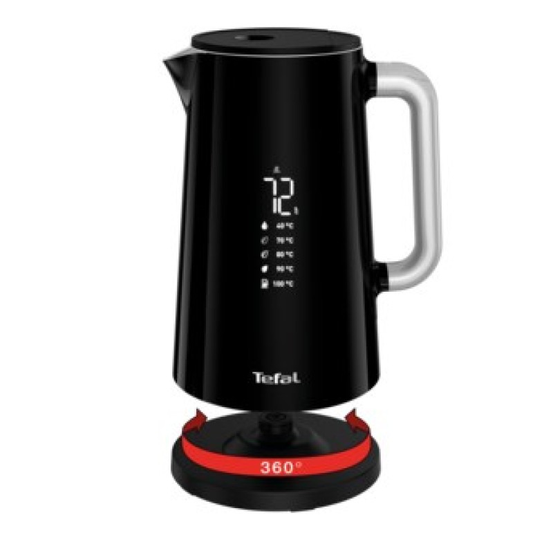 Tefal KO851 electric kettle 1.7 L Black 1800 W