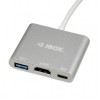 iBox IUH3CFT1 notebook dock/port replicator USB 3.2 Gen 1 (3.1 Gen 1) Type-C Silver