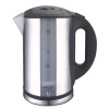 Adler AD 1216 electric kettle 1.7 L Black,Silver 2200 W