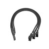 Gembird PC-186-ML12-3M power cable Black CEE7/7 C5 coupler