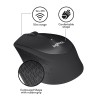 MOUSE LOGITECH M330 SILENT PLUS BLACK MOUSE LOGITECH M330 SILENT PLUS BLACK