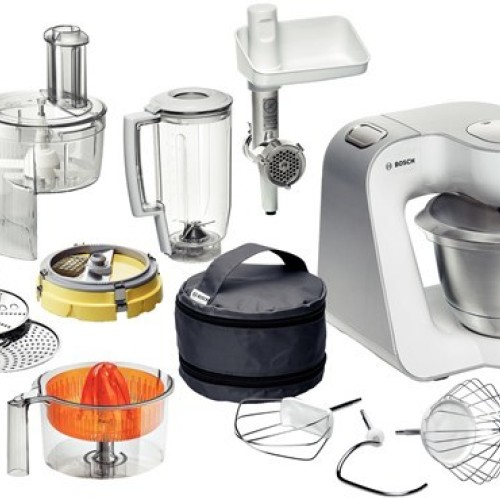 Bosch Styline food processor 900 W 3.9 L Stainless steel, White Bosch Styline food processor 900 W 3.9 L Stainless steel, White