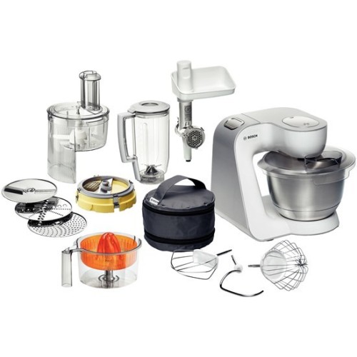 Bosch Styline food processor 900 W 3.9 L Stainless steel, White Bosch Styline food processor 900 W 3.9 L Stainless steel, White
