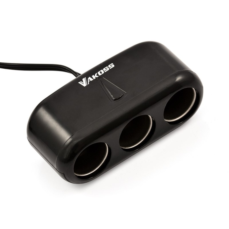Vakoss TP-3263CK Car Cigarette Lighter Splitter Vakoss TP-3263CK Car Cigarette Lighter Splitter
