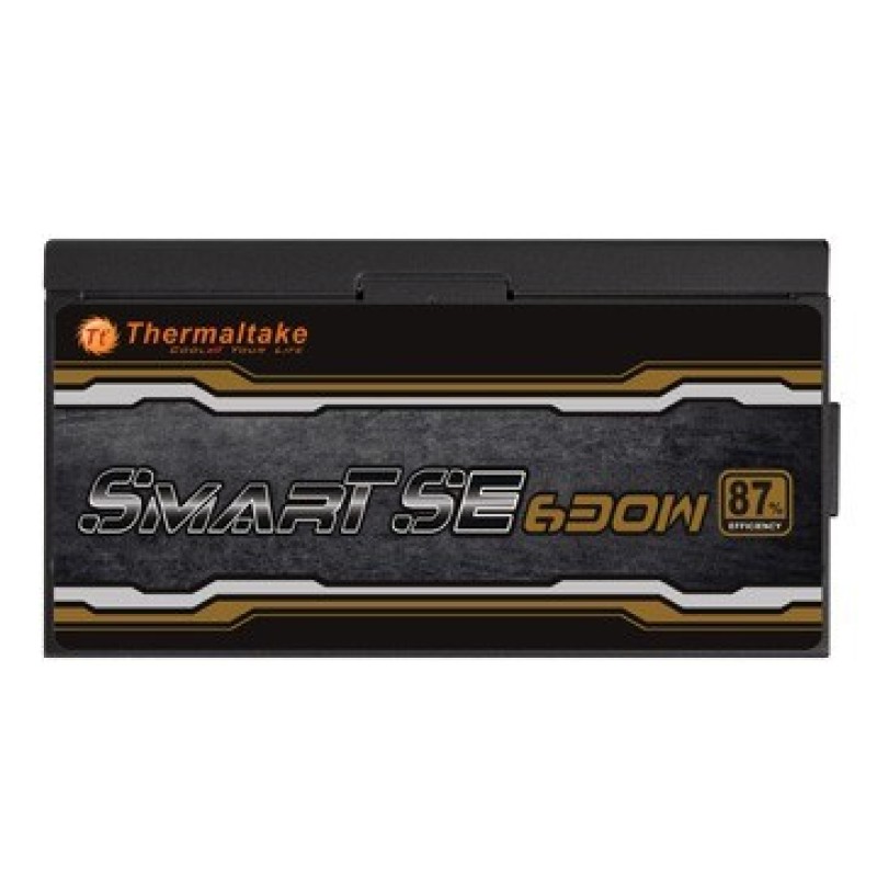 Thermaltake Smart SE power supply unit 630 W 20+4 pin ATX ATX Black Thermaltake Smart SE power supply unit 630 W 20+4 pin ATX ATX Black