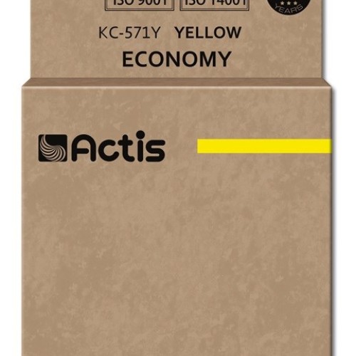 Actis KC-571Y ink (replacement for Canon CLI-571Y; Standard; 12 ml; yellow)