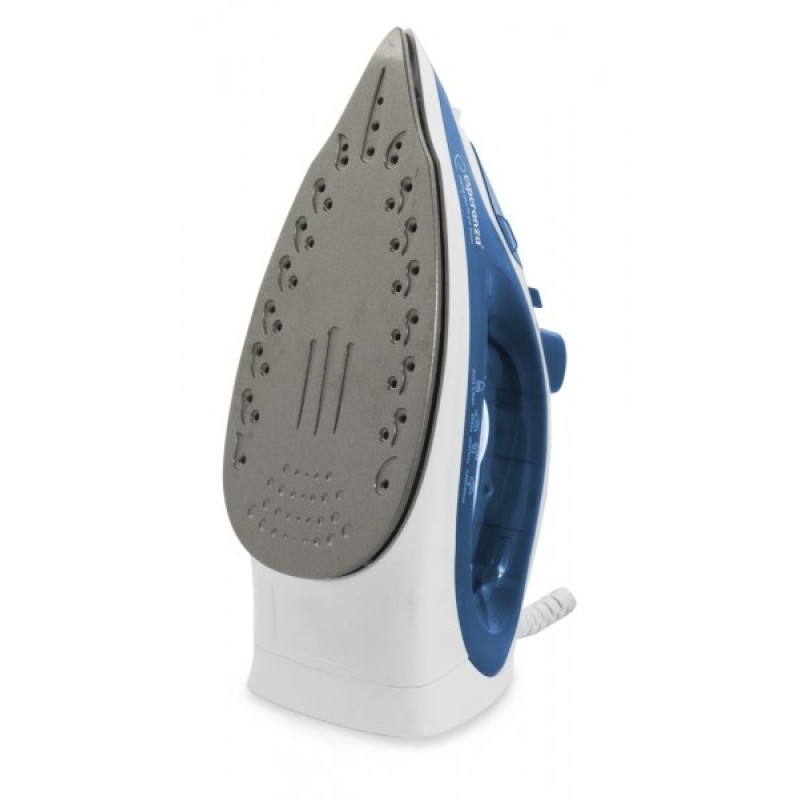 Esperanza EHI002 iron Steam iron Ceramic soleplate Blue,White 2200 W Esperanza EHI002 iron Steam iron Ceramic soleplate Blue,White 2200 W