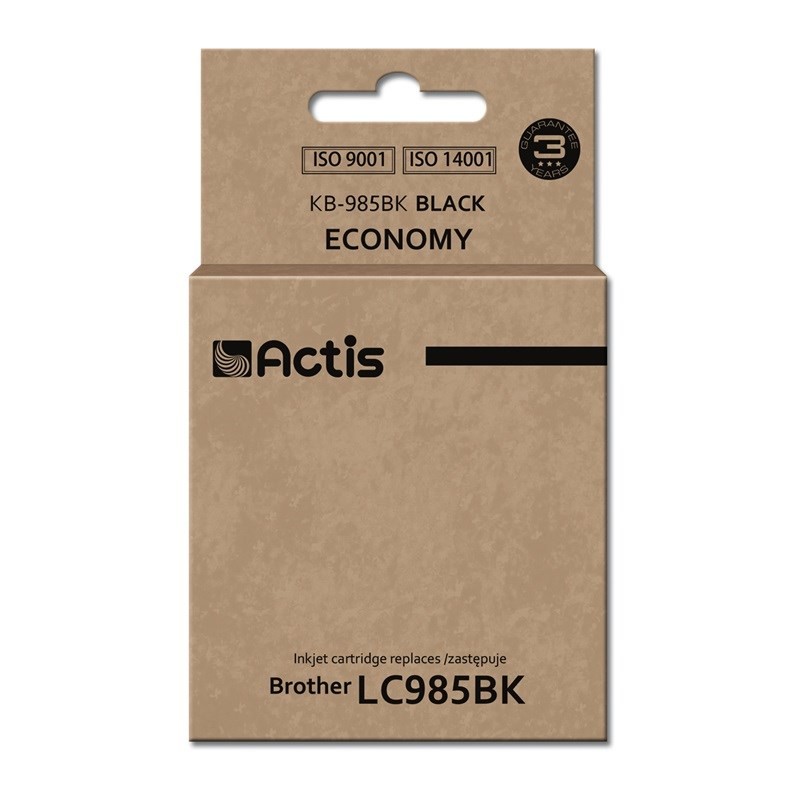 Actis KB-985Bk Ink Cartridge (replacement for Brother LC985BK; Standard; 28,5 ml; black)