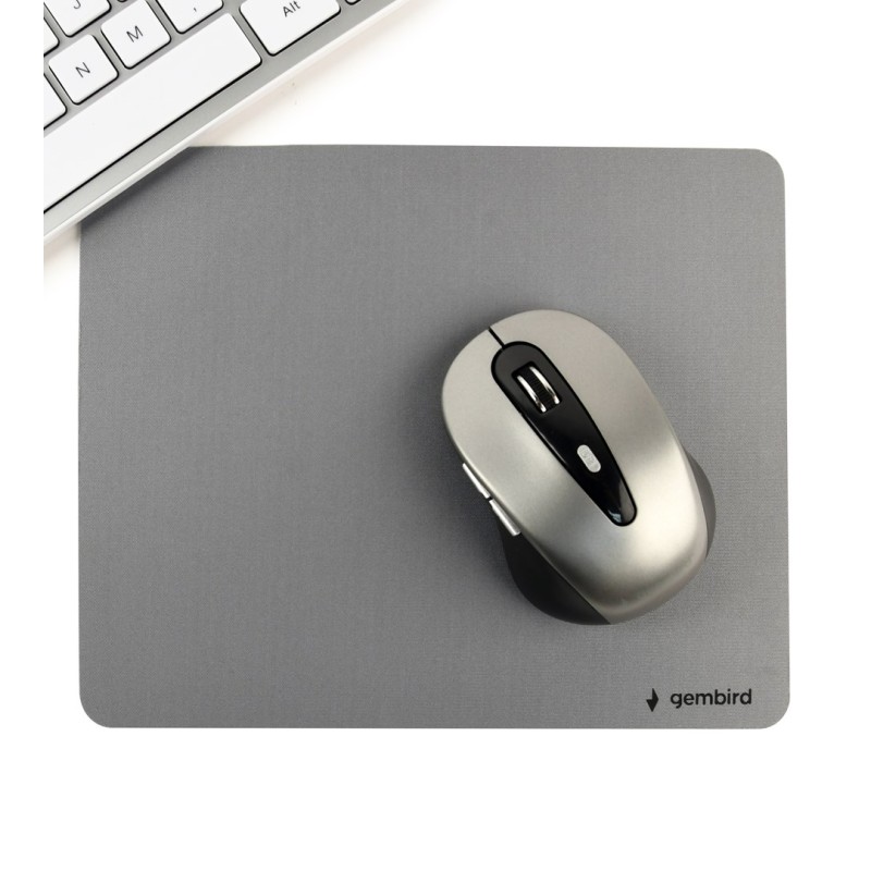 Gembird MP-S-G mouse pad, microguma, grey Gembird MP-S-G mouse pad, microguma, grey