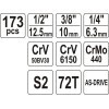 Yato YT-38931 mechanics tool set