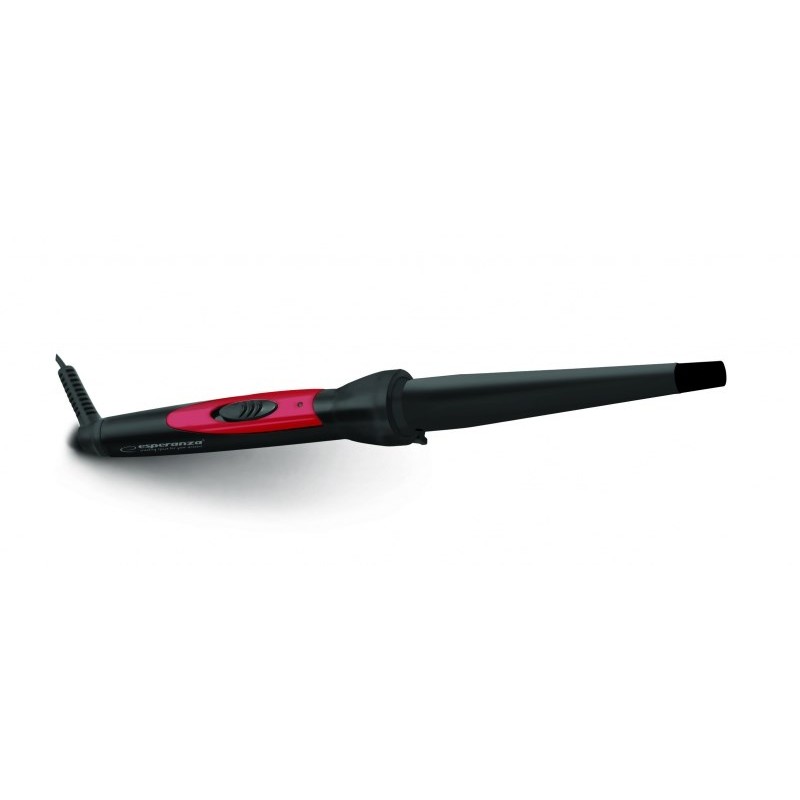 Esperanza SALMA Curling iron Warm Black, Red 1.7 m