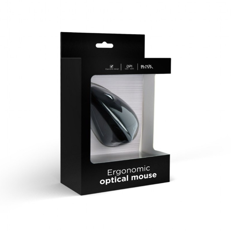 Gembird MUS-ERGO-01 mouse Right-hand USB Type-A Optical 3200 DPI Gembird MUS-ERGO-01 mouse Right-hand USB Type-A Optical 3200 DPI