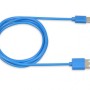iBox IKUMTCB USB cable 1 m USB 2.0 USB A USB C Blue