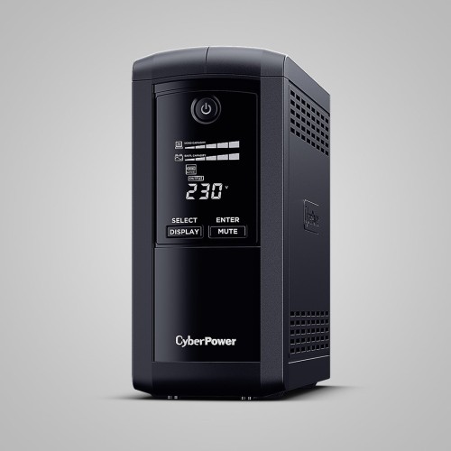 CyberPower Tracer III VP700ELCD-FR uninterruptible power supply (UPS) Line-Interactive 0.7 kVA 390 W 4 AC outlet(s) CyberPower Tracer III VP700ELCD-FR uninterruptible power supply (UPS) Line-Interactive 0.7 kVA 390 W 4 AC outlet(s)