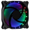 Aerocool COSMO12FRGB PC Fan 12cm LED RGB Molex Connector Silent Black Aerocool COSMO12FRGB PC Fan 12cm LED RGB Molex Connector Silent Black