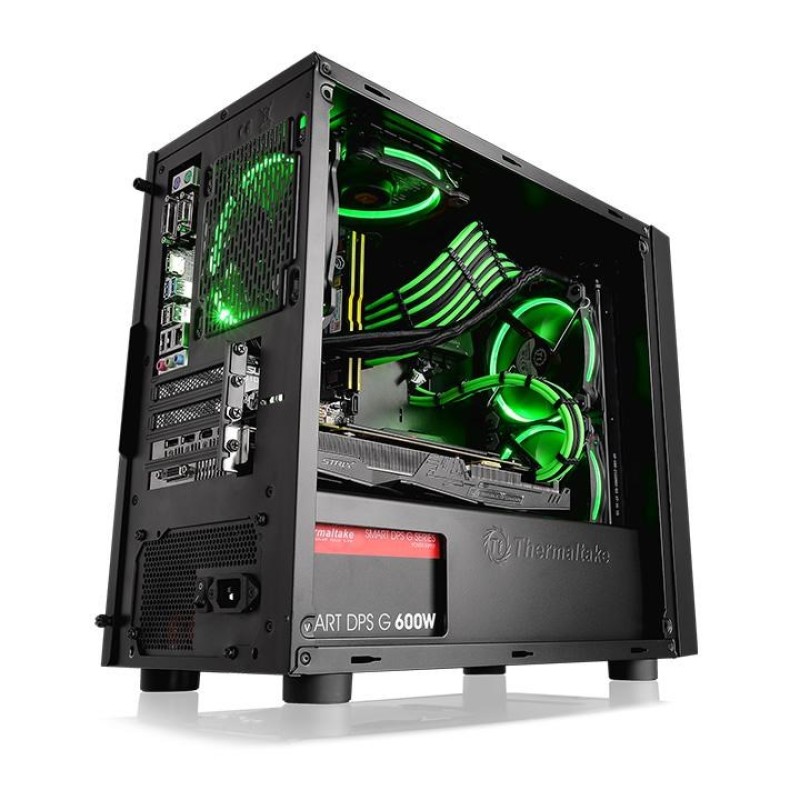 Thermaltake Versa H17 Window Micro-Tower Black Thermaltake Versa H17 Window Micro-Tower Black