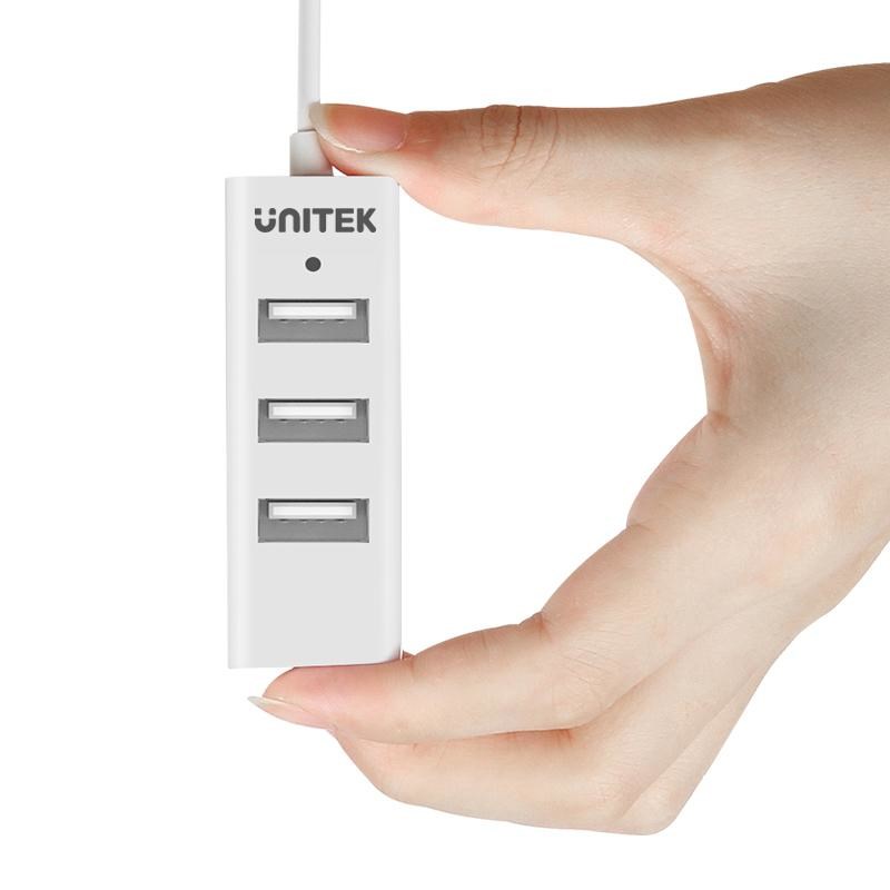 UNITEK Y-2146 interface hub USB 2.0 480 Mbit/s White UNITEK Y-2146 interface hub USB 2.0 480 Mbit/s White