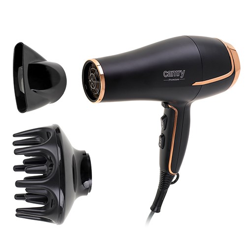 Camry CR 2255 hair dryer Black,Gold 2000 W Camry CR 2255 hair dryer Black,Gold 2000 W