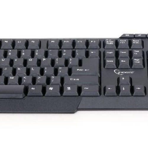 Gembird KBS-WM-02 keyboard Mouse included RF Wireless QWERTY US English Black Gembird KBS-WM-02 keyboard Mouse included RF Wireless QWERTY US English Black