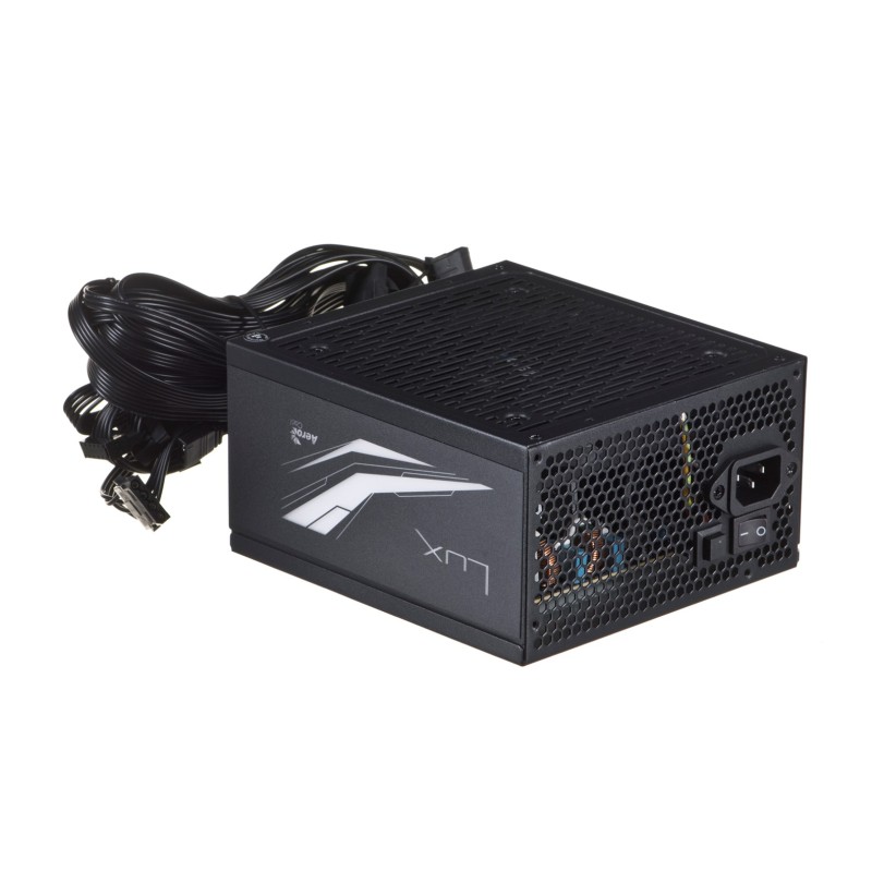 Aerocool LUX RGB 650M power supply unit 650 W Black Aerocool LUX RGB 650M power supply unit 650 W Black