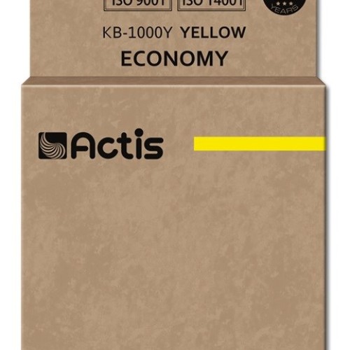 Actis KB-1000Y Ink Cartridge (replacement for Brother LC1000Y/LC970Y; Standard; 36 ml; yellow) Actis KB-1000Y Ink Cartridge (replacement for Brother LC1000Y/LC970Y; Standard; 36 ml; yellow)
