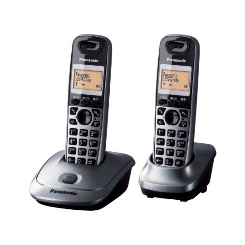 Panasonic KX-TG2512 DECT telephone Grey Caller ID Panasonic KX-TG2512 DECT telephone Grey Caller ID