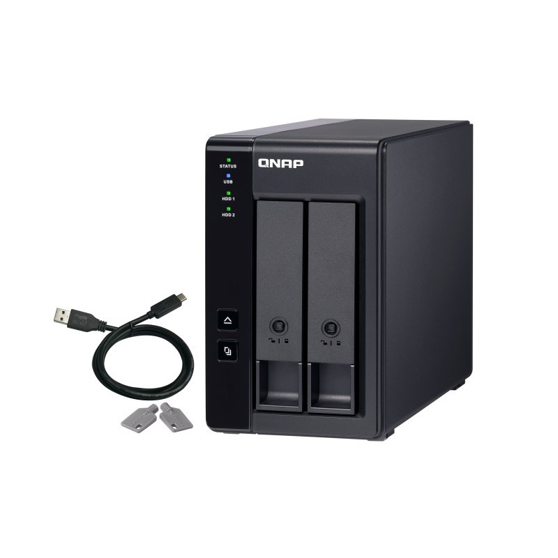 Extension unit QNAP TR-002 Black Extension unit QNAP TR-002 Black