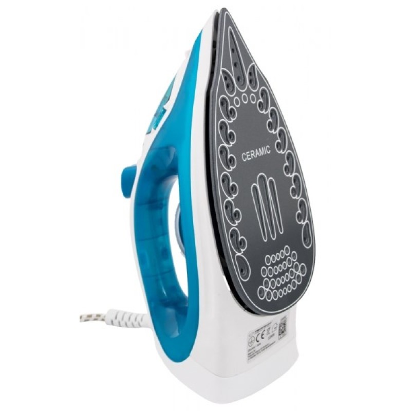 Esperanza EHI002 iron Steam iron Ceramic soleplate Blue,White 2200 W Esperanza EHI002 iron Steam iron Ceramic soleplate Blue,White 2200 W