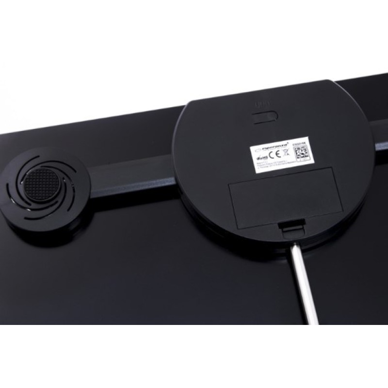 Esperanza EBS016K personal scale Electronic personal scale Square Black Esperanza EBS016K personal scale Electronic personal scale Square Black