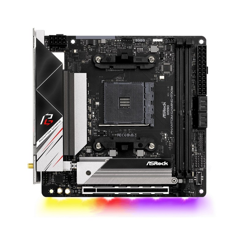 Asrock B550 Phantom Gaming-ITX/a Socket AM4 mini ITX AMD B550 Asrock B550 Phantom Gaming-ITX/a Socket AM4 mini ITX AMD B550