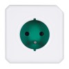 Allocacoc PowerCube Original (E) power extension 5 AC outlet(s) Green,White Allocacoc PowerCube Original (E) power extension 5 AC outlet(s) Green,White
