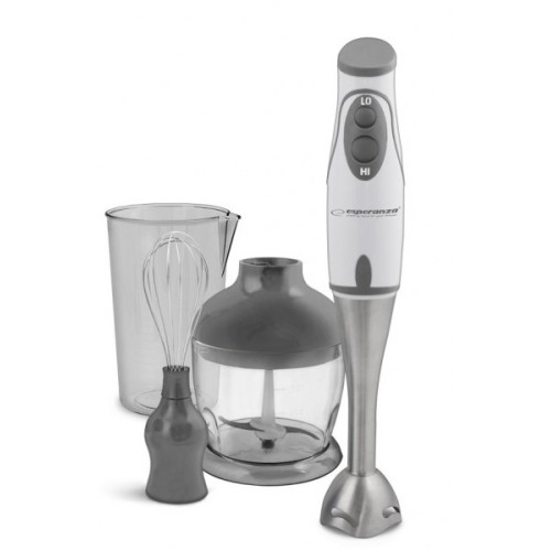 Esperanza EKM003E blender 0.75 L Immersion blender 450 W Grey, White Esperanza EKM003E blender 0.75 L Immersion blender 450 W Grey, White