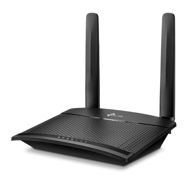 TP-LINK TL-MR100 LTE wireless router Single-band (2.4 GHz) Black TP-LINK TL-MR100 LTE wireless router Single-band (2.4 GHz) Black