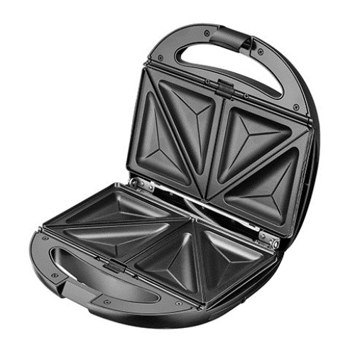 Adler AD 3040 sandwich maker 1200 W Black, Grey