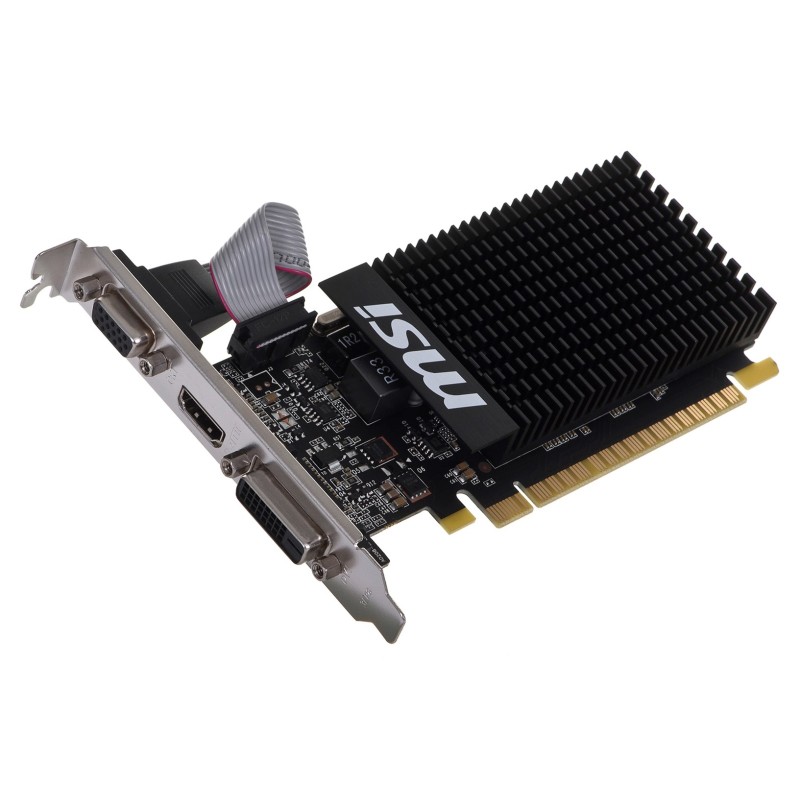 MSI V809-2000R GeForce GT 710 2 GB GDDR3 graphics card MSI V809-2000R GeForce GT 710 2 GB GDDR3 graphics card