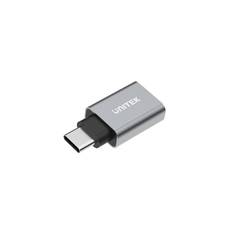 UNITEK Y-A025CGY cable interface/gender adapter USB Type-C USB Type-A Metallic UNITEK Y-A025CGY cable interface/gender adapter USB Type-C USB Type-A Metallic