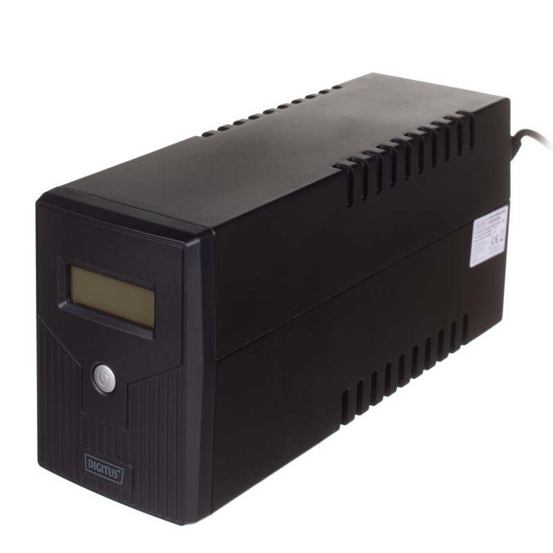 Digitus DN-170063-LCD uninterruptible power supply (UPS) Line-Interactive 0.6 kVA 360 W Digitus DN-170063-LCD uninterruptible power supply (UPS) Line-Interactive 0.6 kVA 360 W