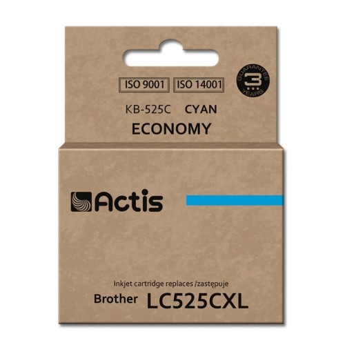 Actis KB-525C ink (replacement for Brother LC-525C; Standard; 15 ml; cyan) Actis KB-525C ink (replacement for Brother LC-525C; Standard; 15 ml; cyan)