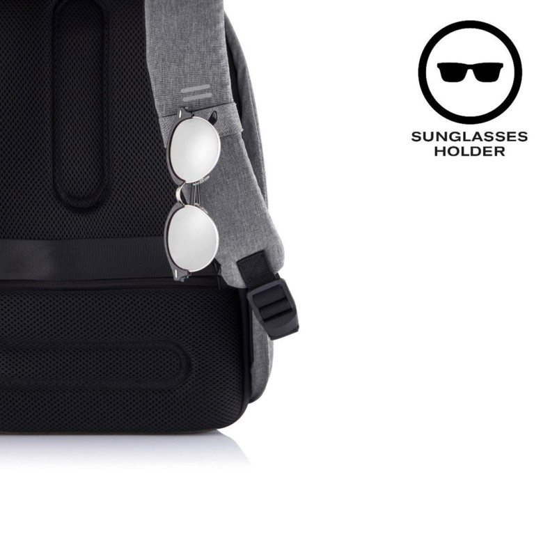 XD DESIGN ANTI-THEFT BACKPACK BOBBY HERO SMALL GREY P/N: P705.702 XD DESIGN ANTI-THEFT BACKPACK BOBBY HERO SMALL GREY P/N: P705.702