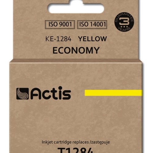Actis KE-1284 Ink Cartridge (replacement for Epson T1284; Standard; 13 ml; yellow) Actis KE-1284 Ink Cartridge (replacement for Epson T1284; Standard; 13 ml; yellow)