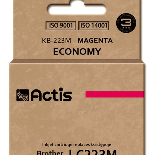 Actis KB-223M ink (replacement for Brother LC223M; Standard; 10 ml; magenta) Actis KB-223M ink (replacement for Brother LC223M; Standard; 10 ml; magenta)
